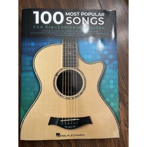 Hal Leonard 100 Most Popular Songs for Fingerpicking Guitar - Solo Songbook